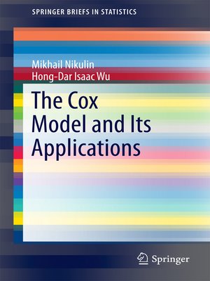 cover image of The Cox Model and Its Applications